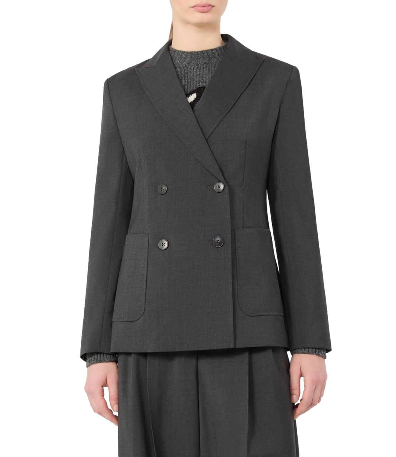 Max Mara Weekend Giacca Wkdornati Antracite Donna