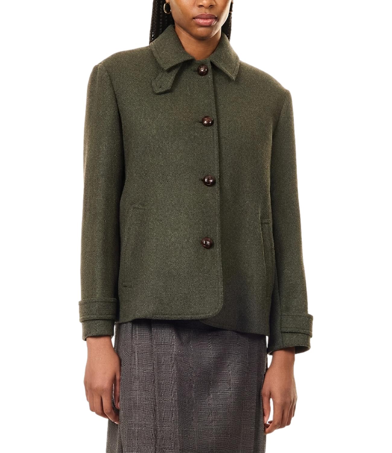 Max Mara Weekend Giaccone Wksdiorama Verde Salvia Donna