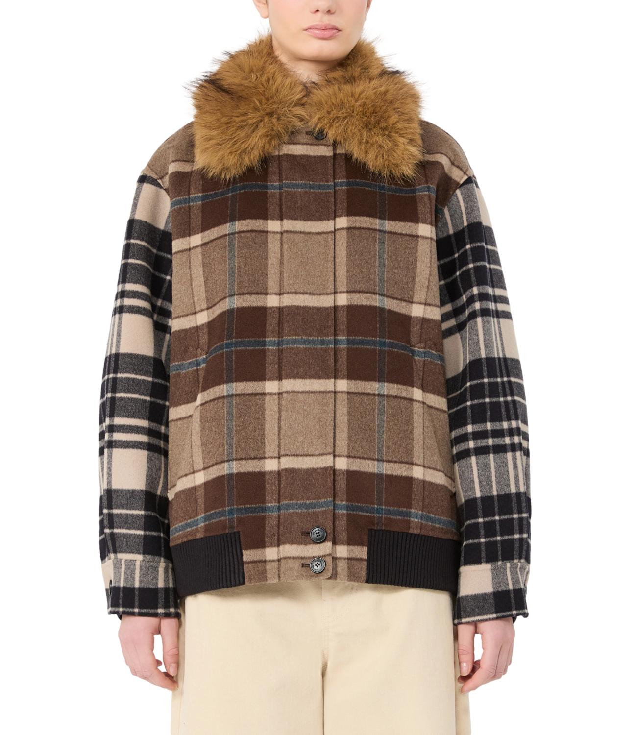 Max Mara Weekend Giaccone Wkddivina Marrone Donna