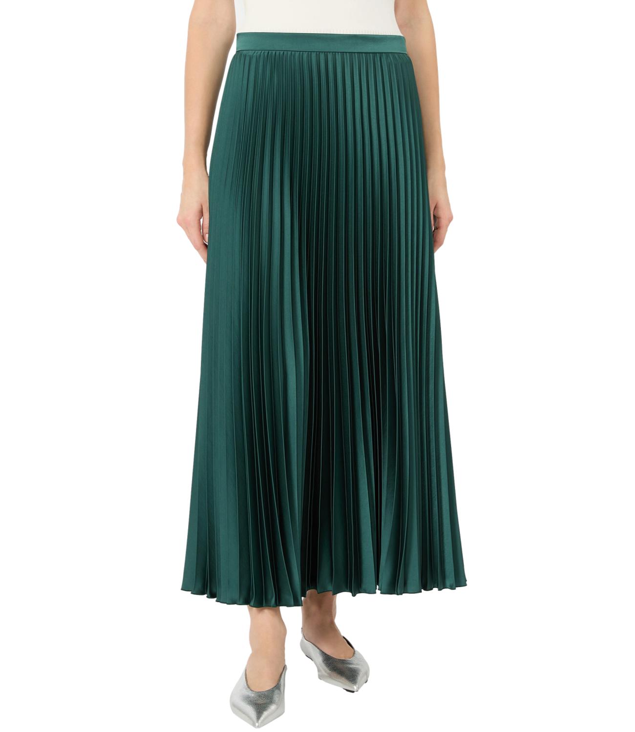 Max Mara Weekend Gonna Wkdnicchia Verde Donna