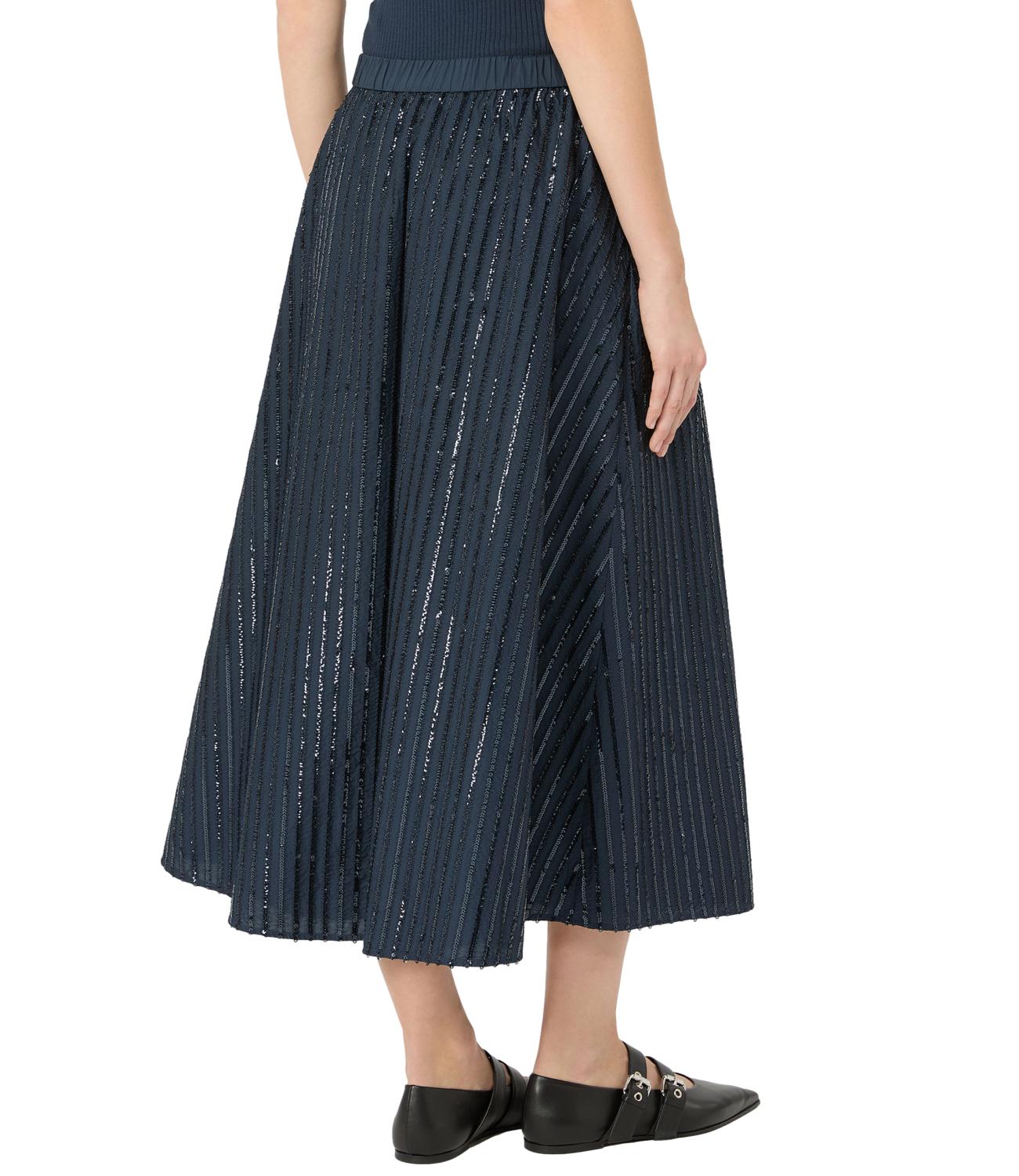 Max Mara Weekend Gonna Wkdfiordi Blu Donna