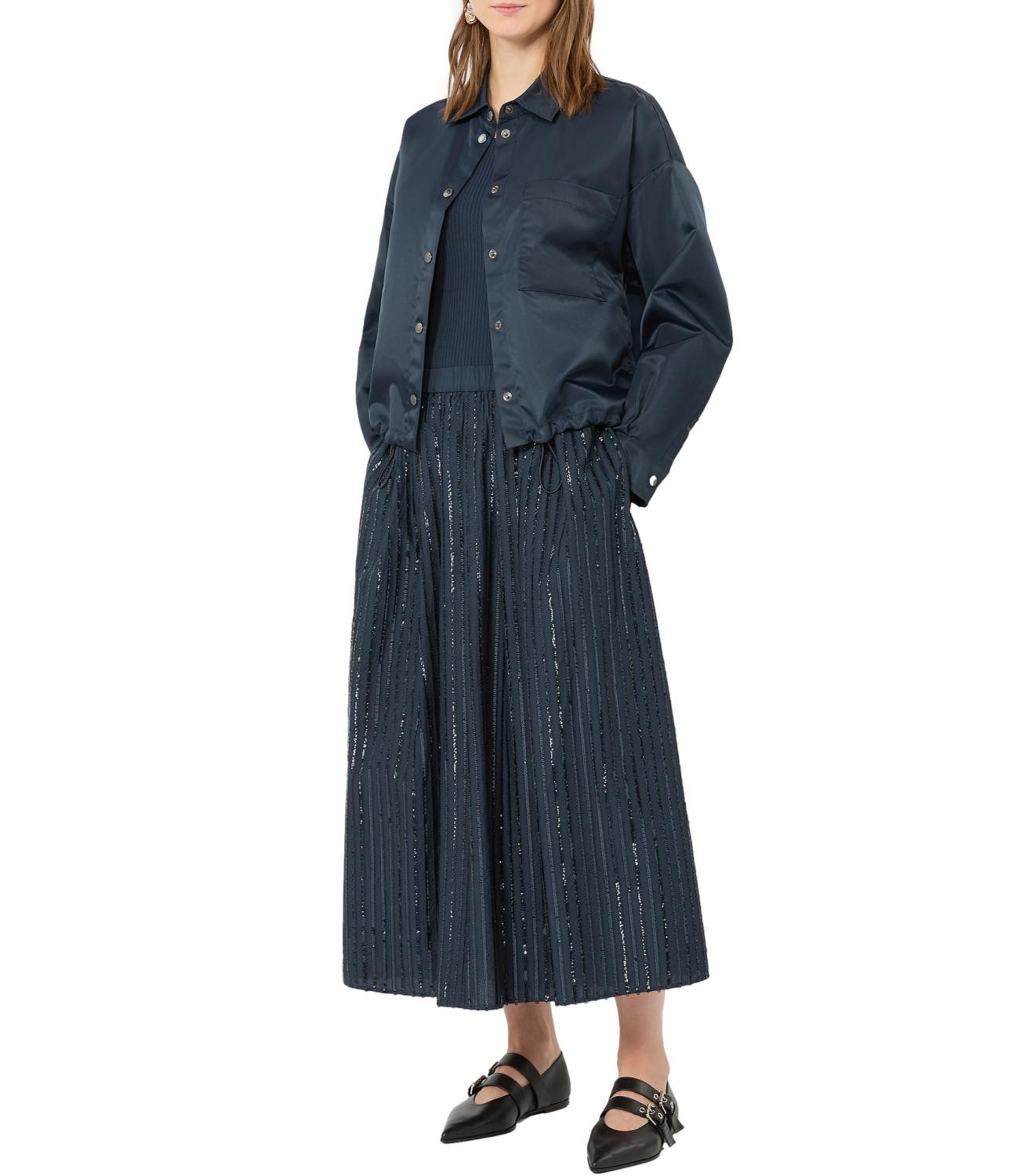 Max Mara Weekend Gonna Wkdfiordi Blu Donna