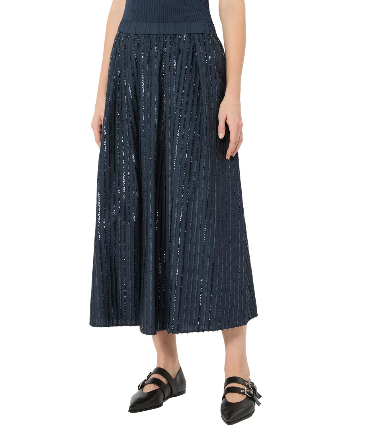 Max Mara Weekend Gonna Wkdfiordi Blu Donna