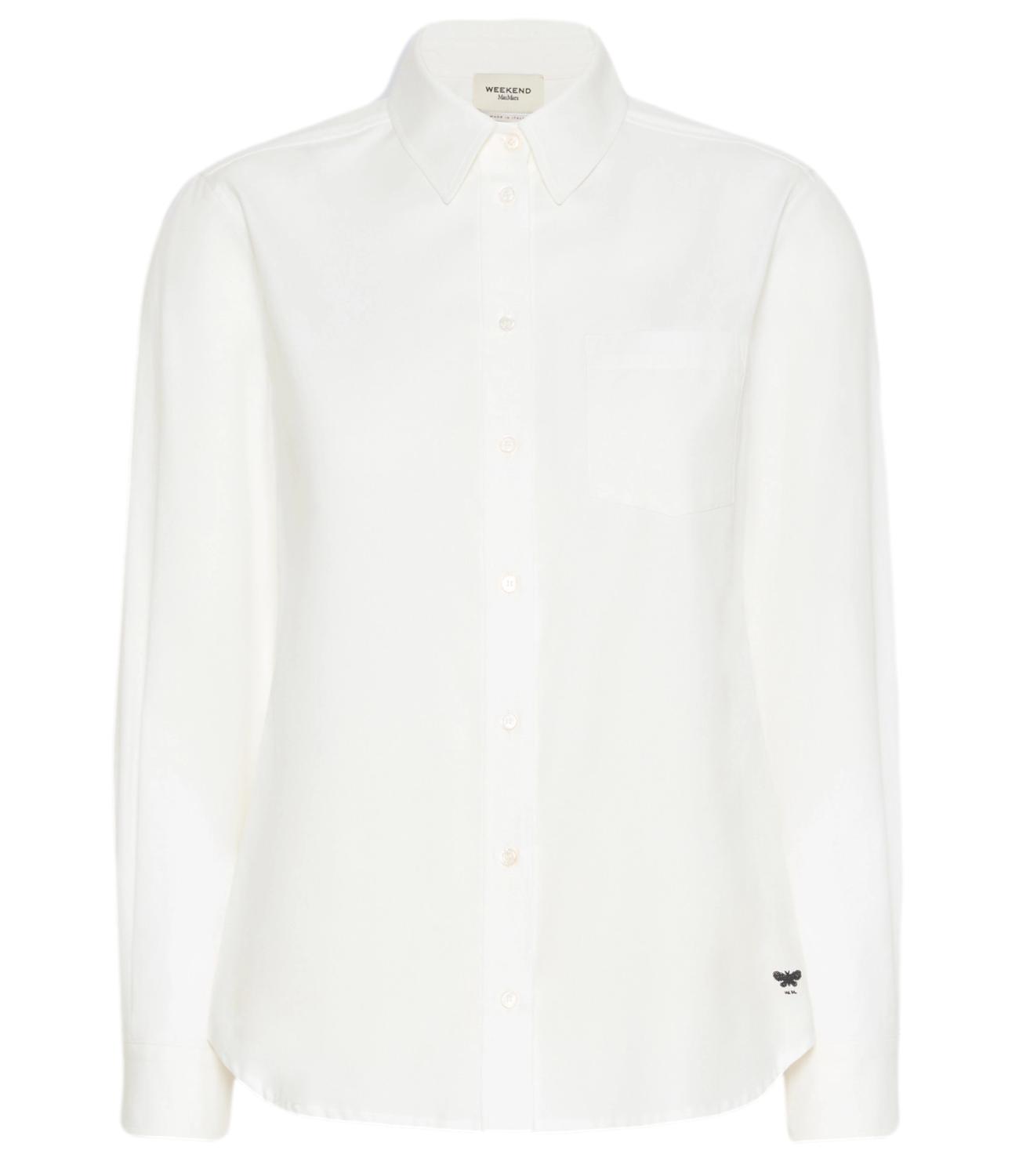 Max Mara Weekend Camicia Wkdcobalto Bianco Donna