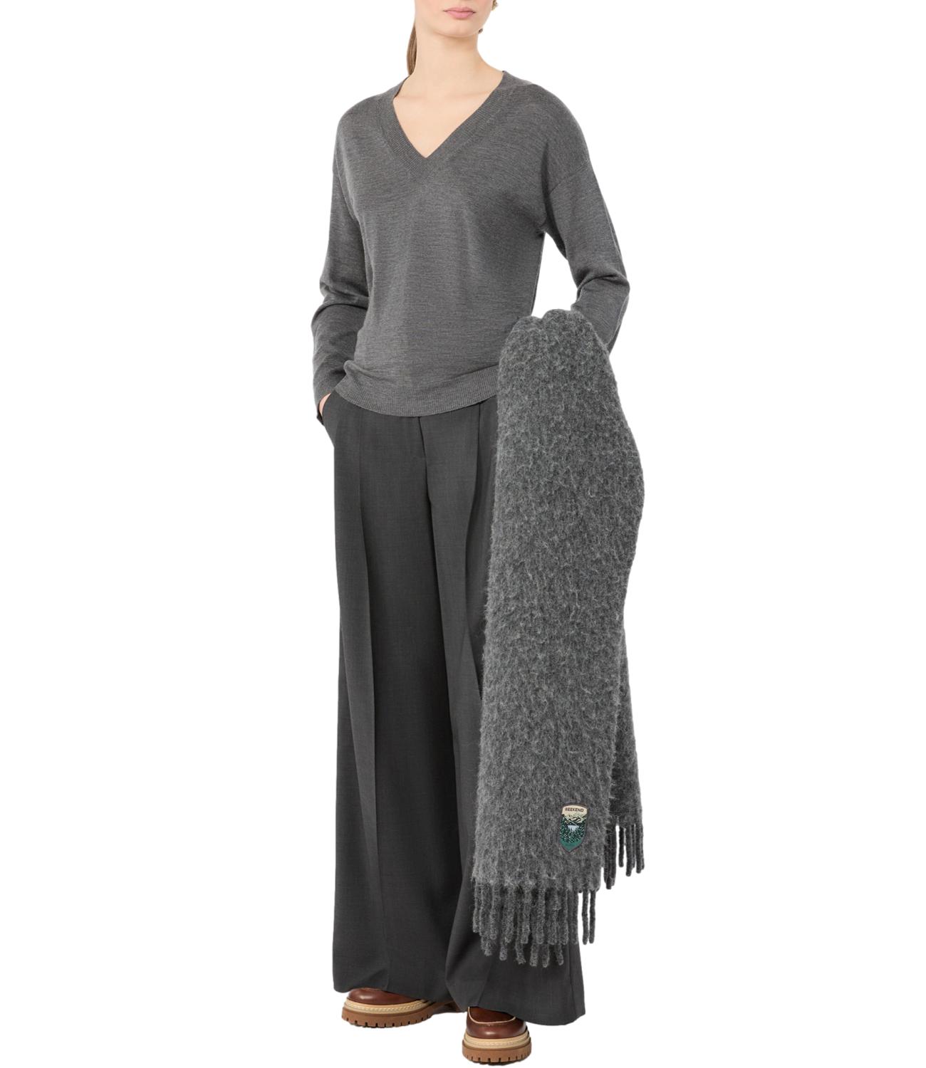 Max Mara Weekend Pantalone Wkdadelfi Antracite Donna