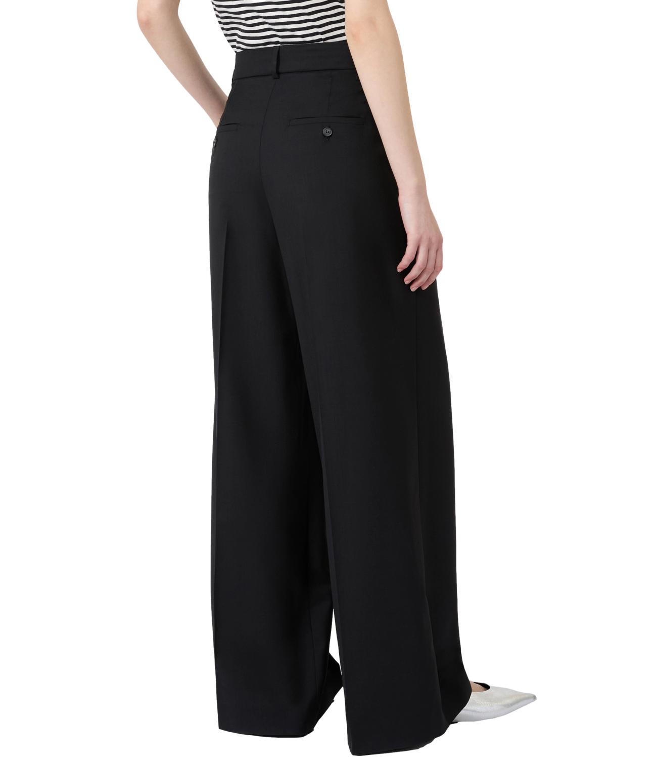 Max Mara Weekend Pantalone Wkdovvio Nero Donna
