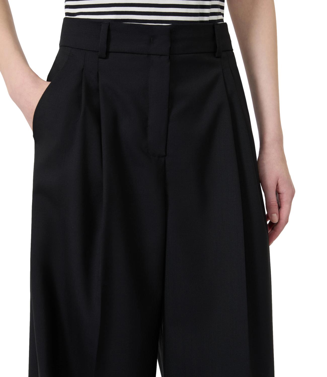 Max Mara Weekend Pantalone Wkdovvio Nero Donna