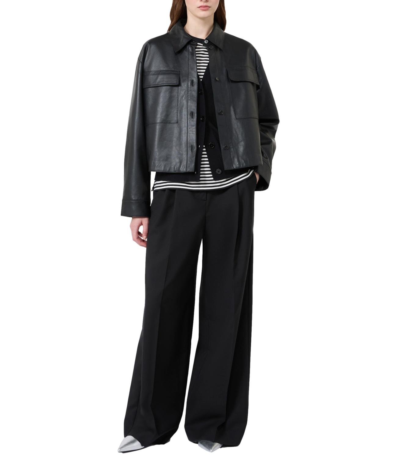 Max Mara Weekend Pantalone Wkdovvio Nero Donna