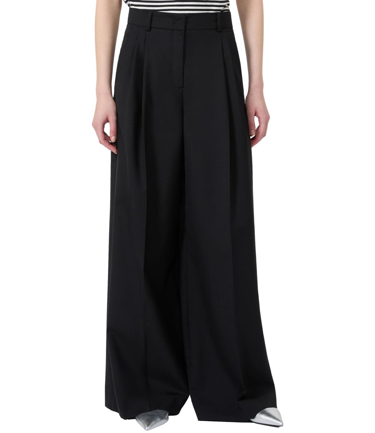 Max Mara Weekend Pantalone Wkdovvio Nero Donna