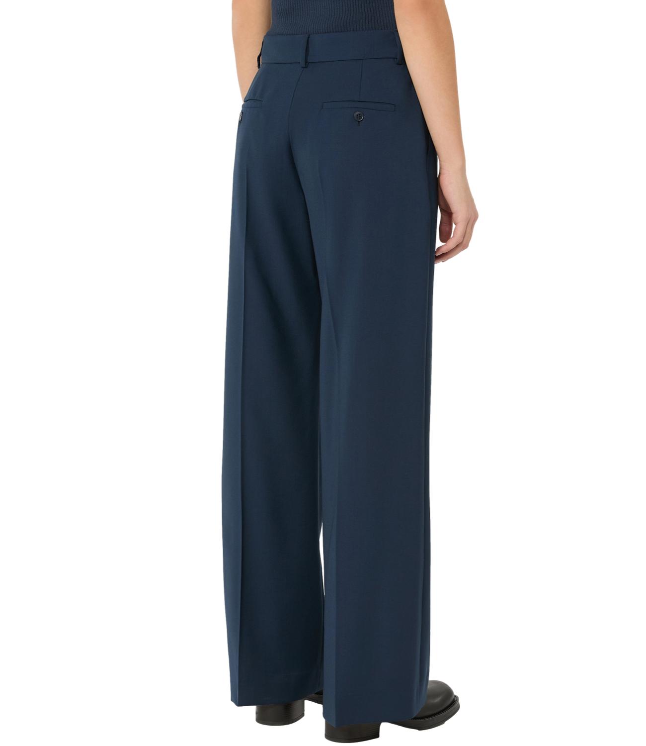 Max Mara Weekend Pantalone Wkdvisivo Blu Donna