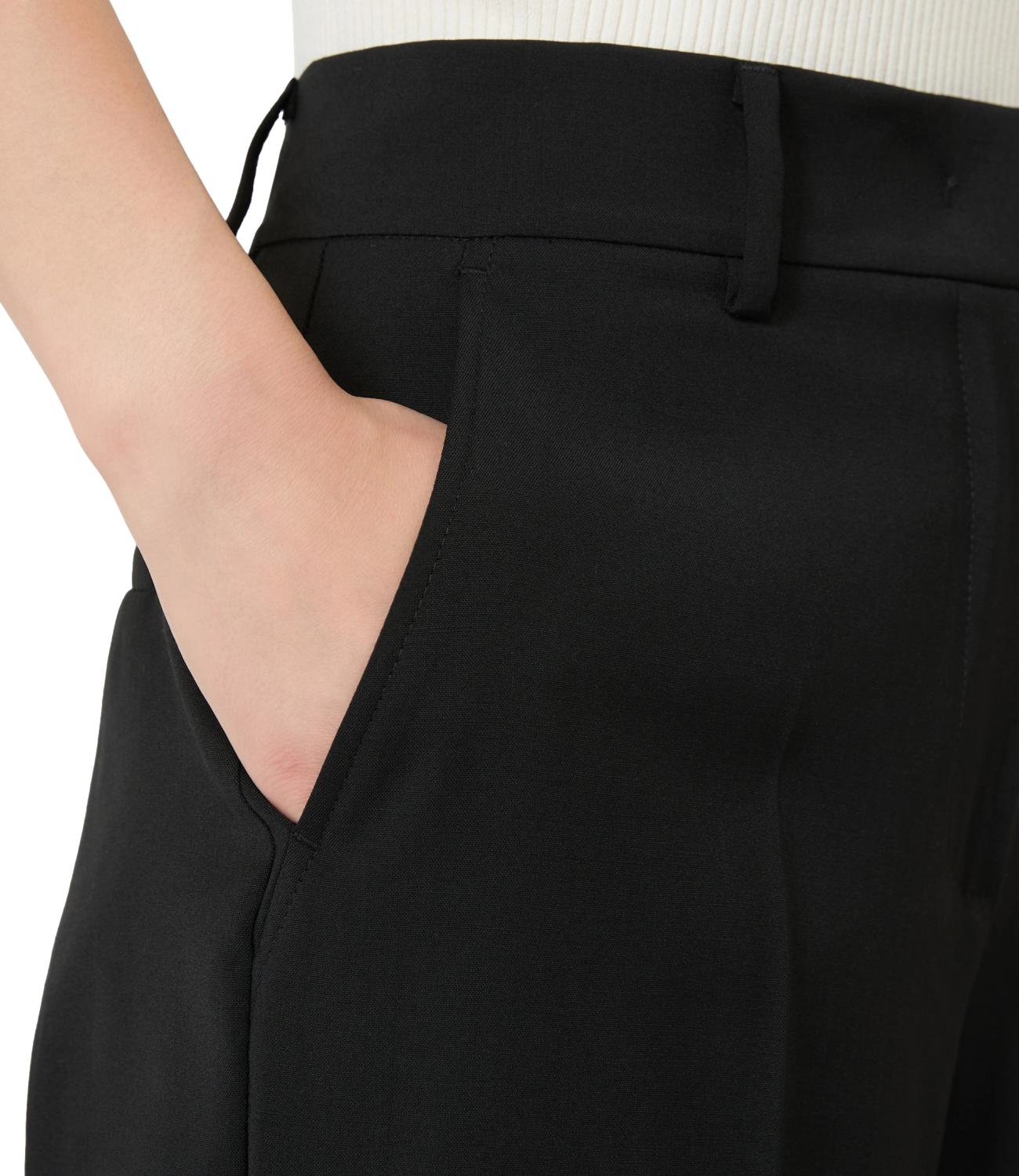 Max Mara Weekend Pantalone Wkdvisivo Nero Donna