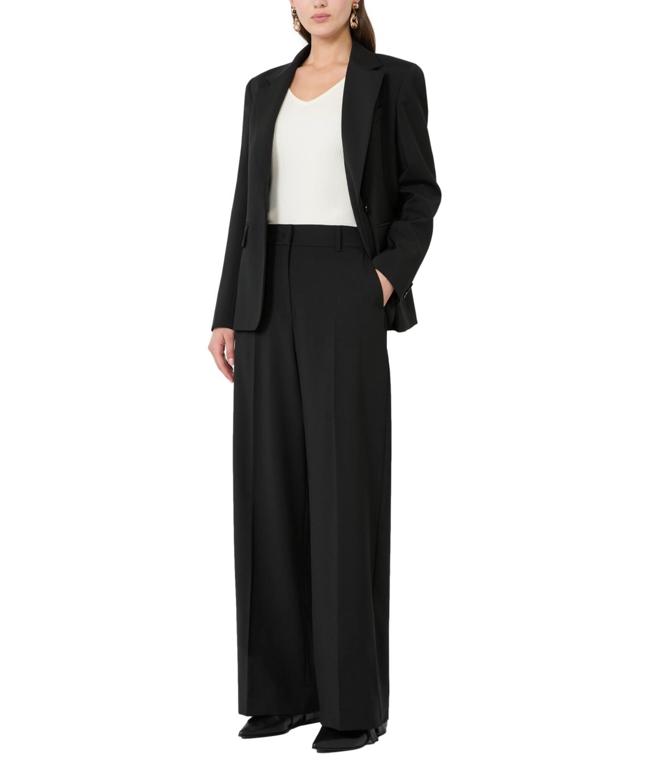 Max Mara Weekend Pantalone Wkdvisivo Nero Donna