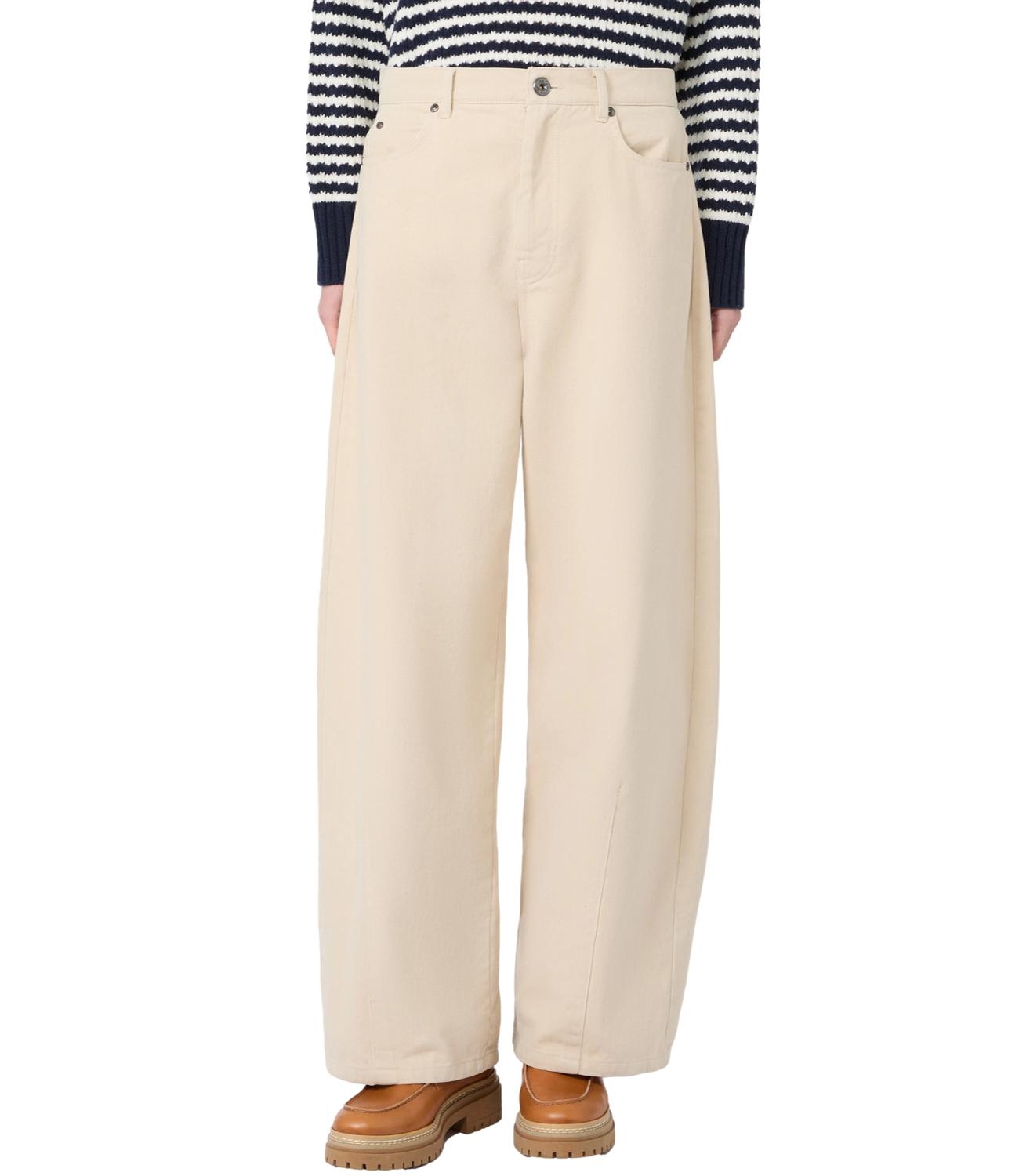 Max Mara Weekend Pantalone Wkdordine Avorio Donna