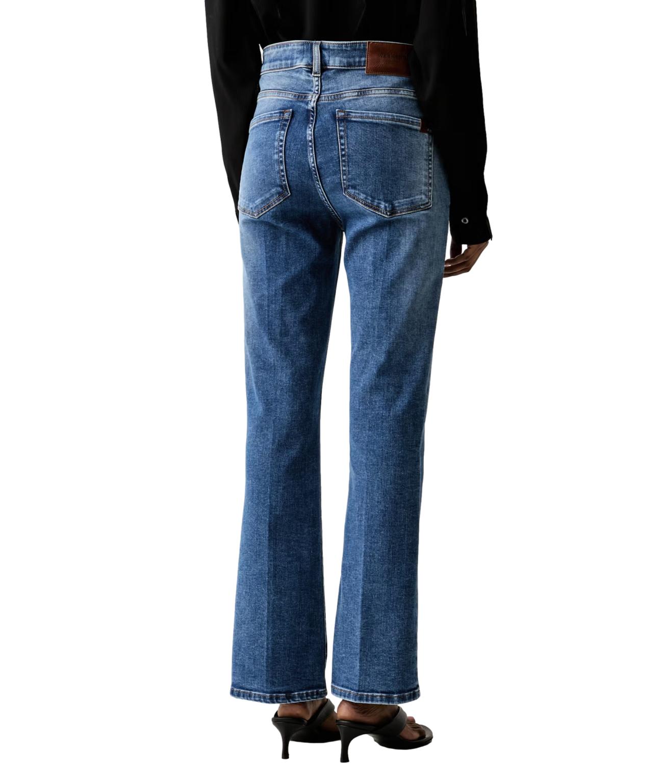 Max Mara Weekend Jeans Wkdrapallo Blu Donna