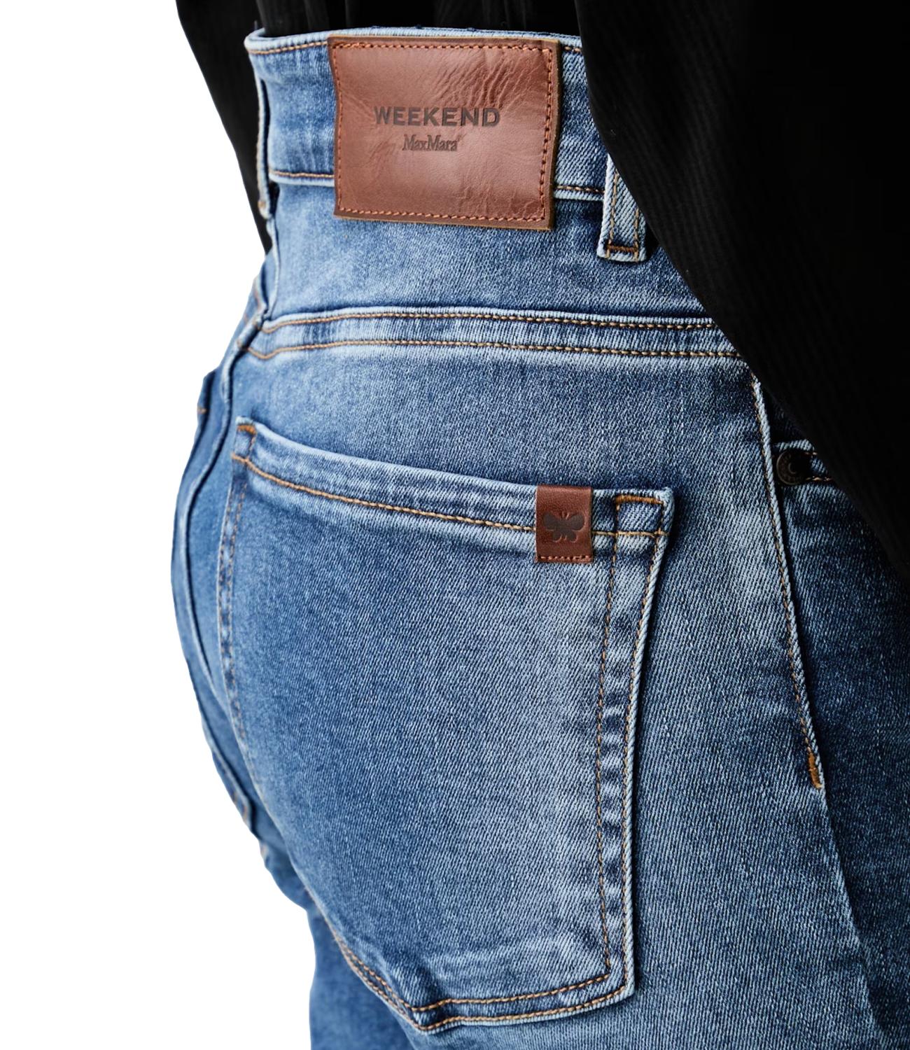 Max Mara Weekend Jeans Wkdrapallo Blu Donna