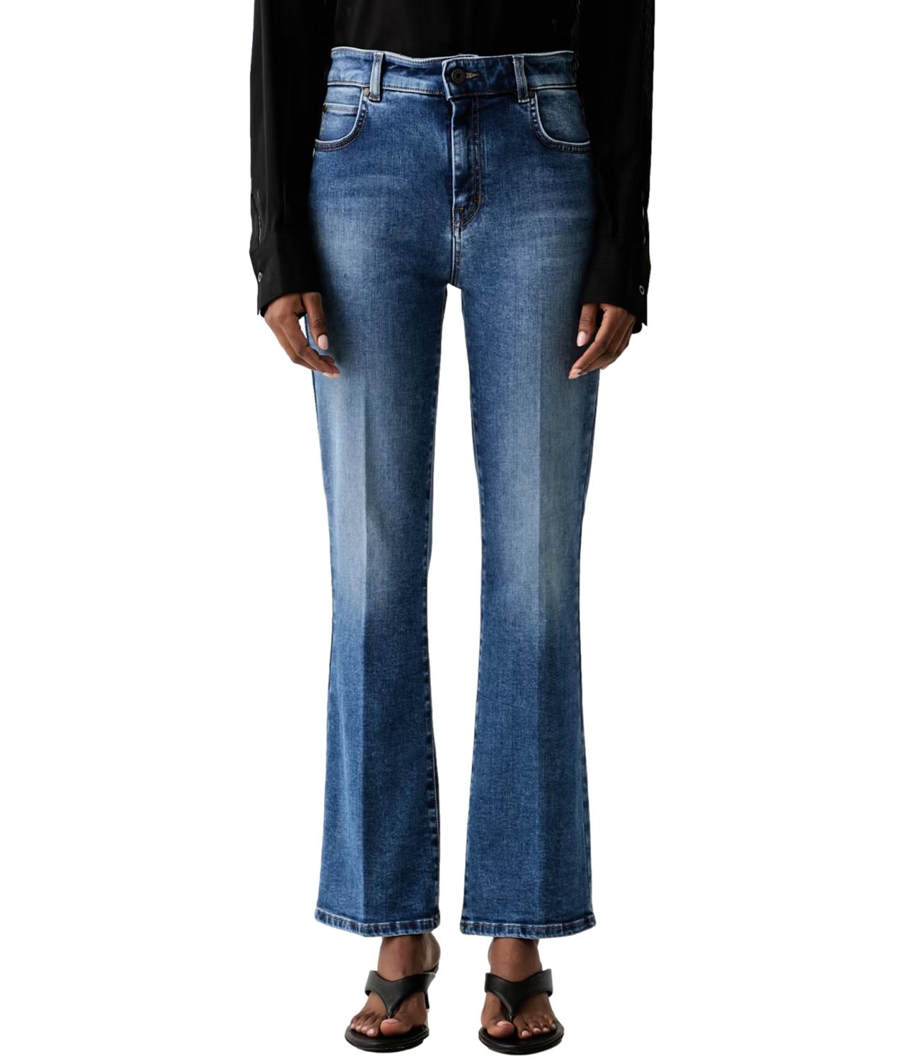 Max Mara Weekend Jeans Wkdrapallo Blu Donna