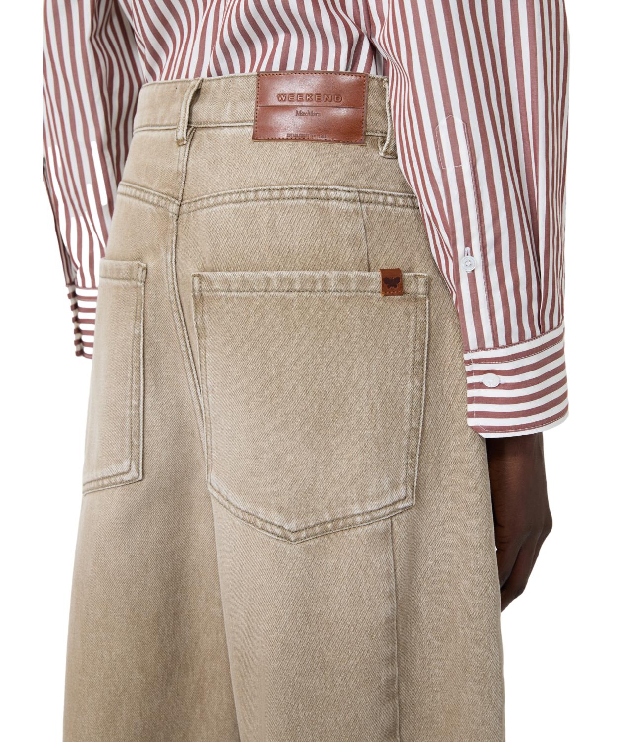 Max Mara Weekend Jeans Wkdarcadia Beige Donna