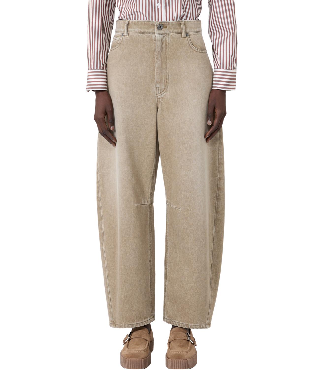 Max Mara Weekend Jeans Wkdarcadia Beige Donna