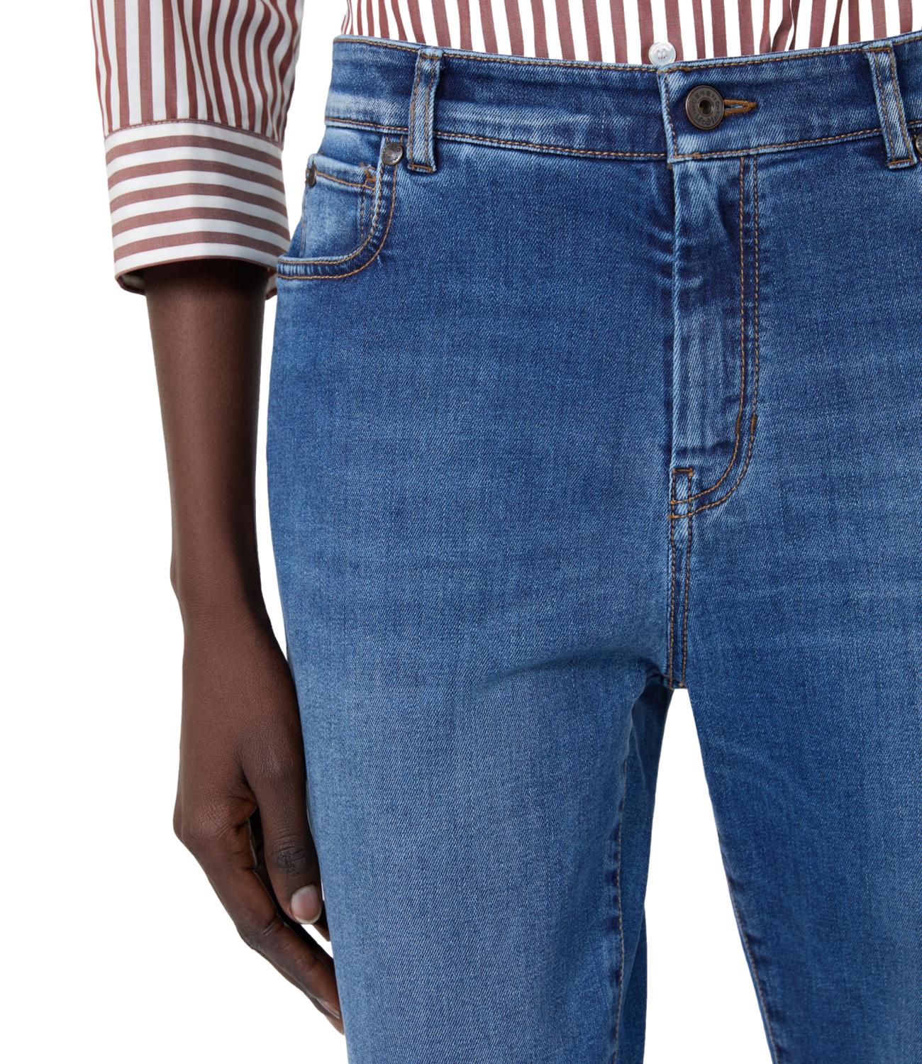 Max Mara Weekend Jeans Wkdlana Blu Donna