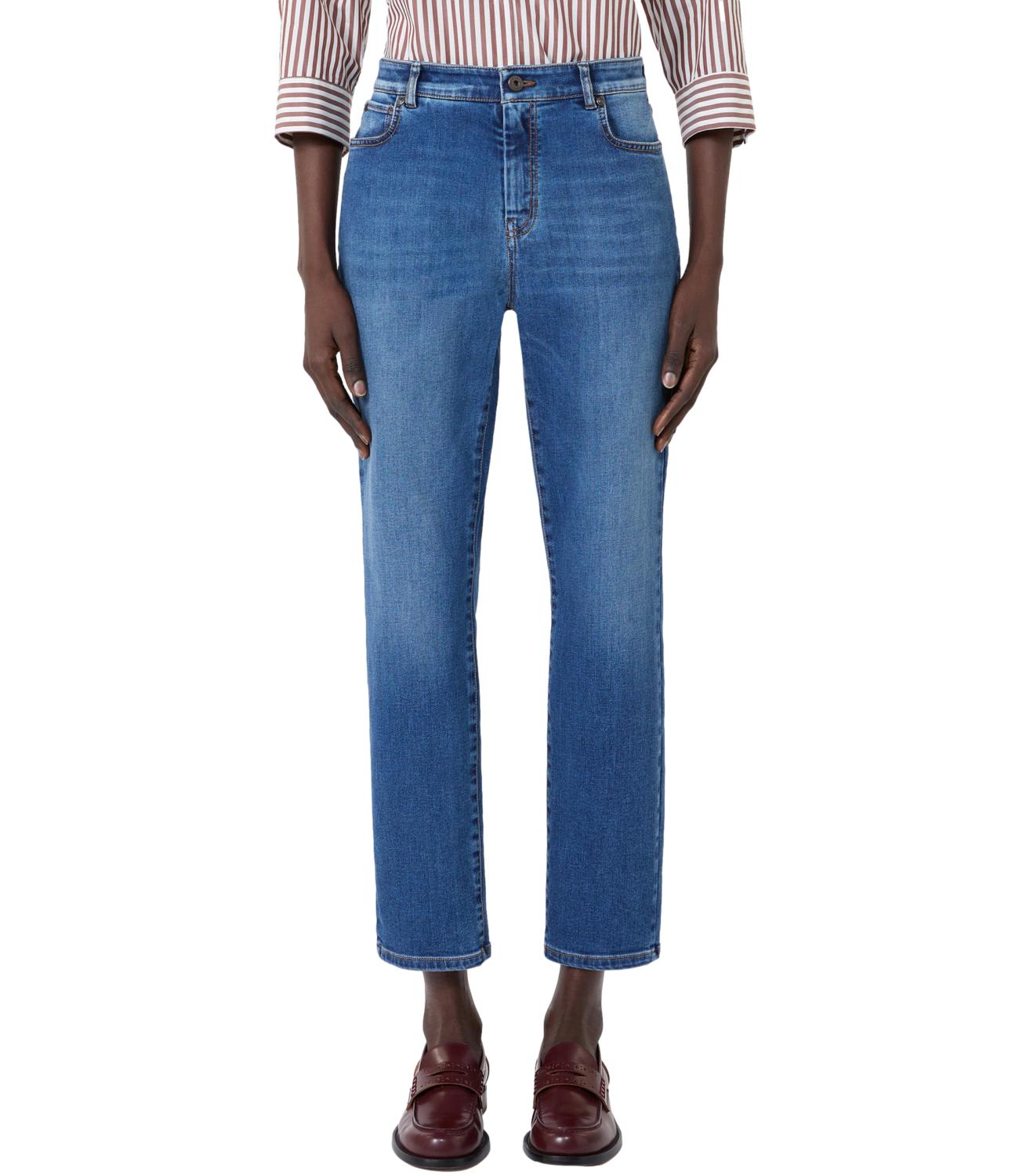 Max Mara Weekend Jeans Wkdlana Blu Donna