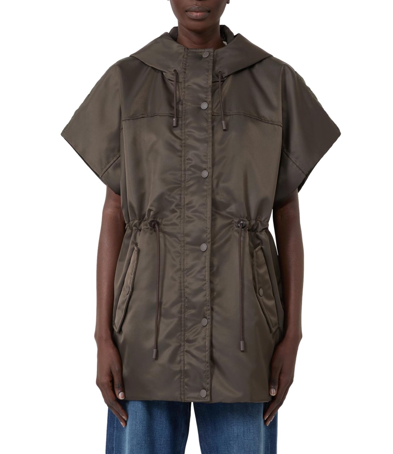 Max Mara Weekend Gilet Wkdorigano Fango Donna