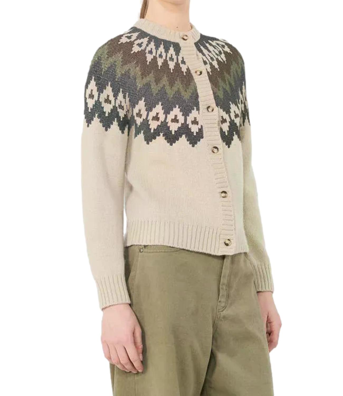 Max Mara Weekend Cardigan Wkdtarga Beige Donna