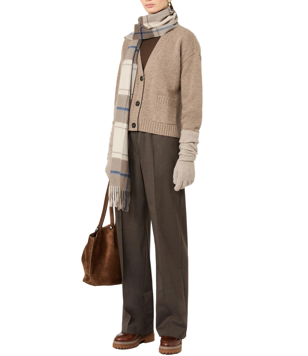 Max Mara Weekend Cardigan Wkdfilmato Nocciola Donna