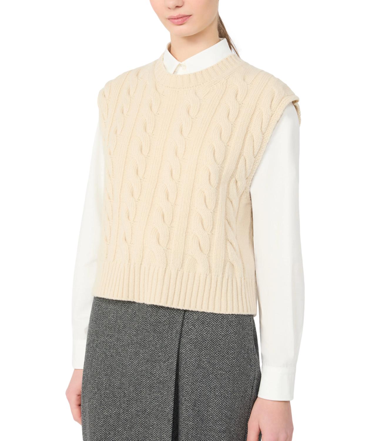 Max Mara Weekend Gilet Wkdclown Ghiaccio Donna