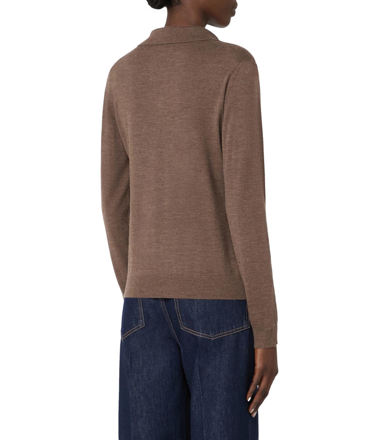 Max Mara Weekend Maglia Wkdcappa Marron Glacè Donna