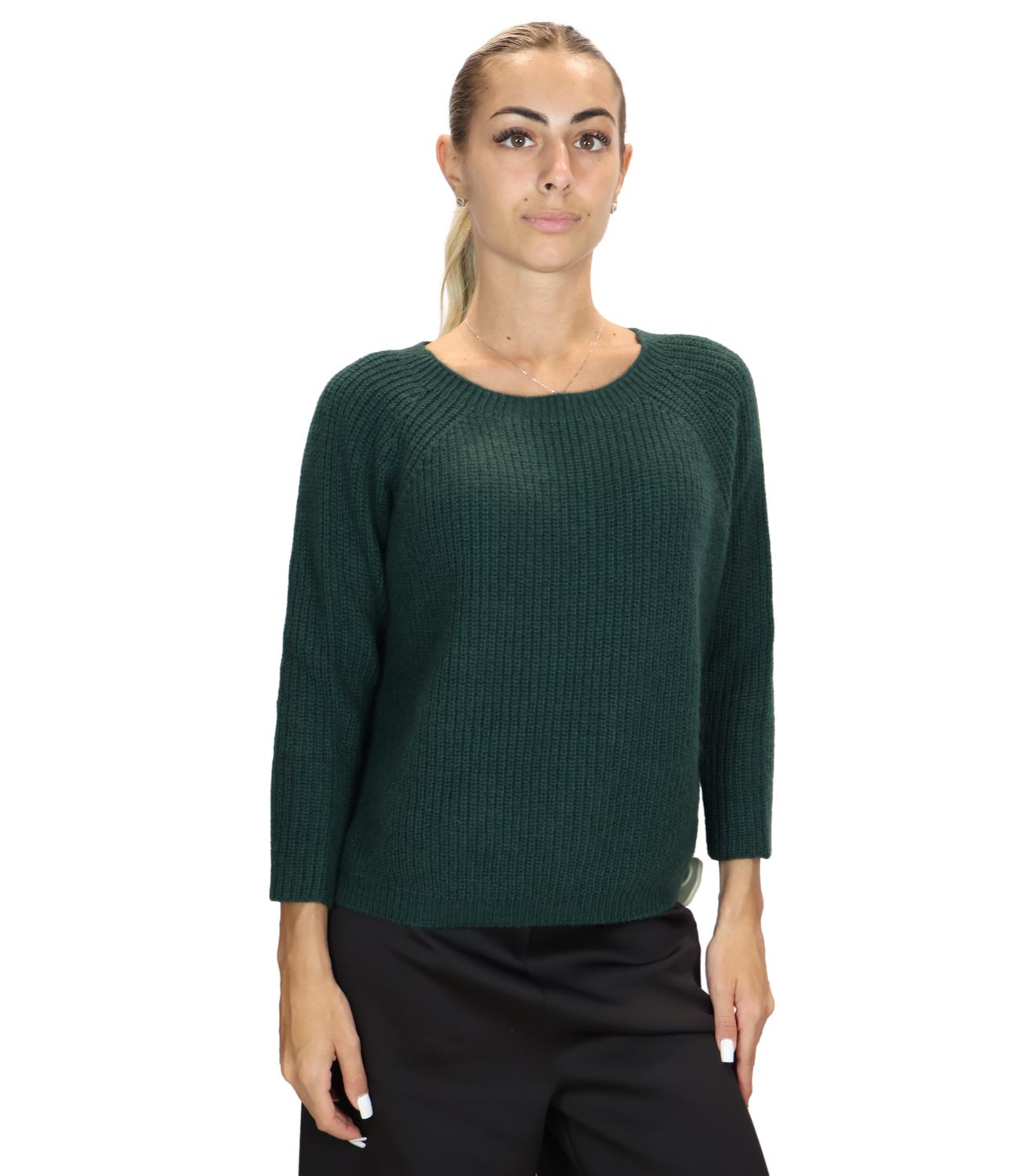 Max Mara Weekend Maglia Wkdxeno Verde Bosco Donna