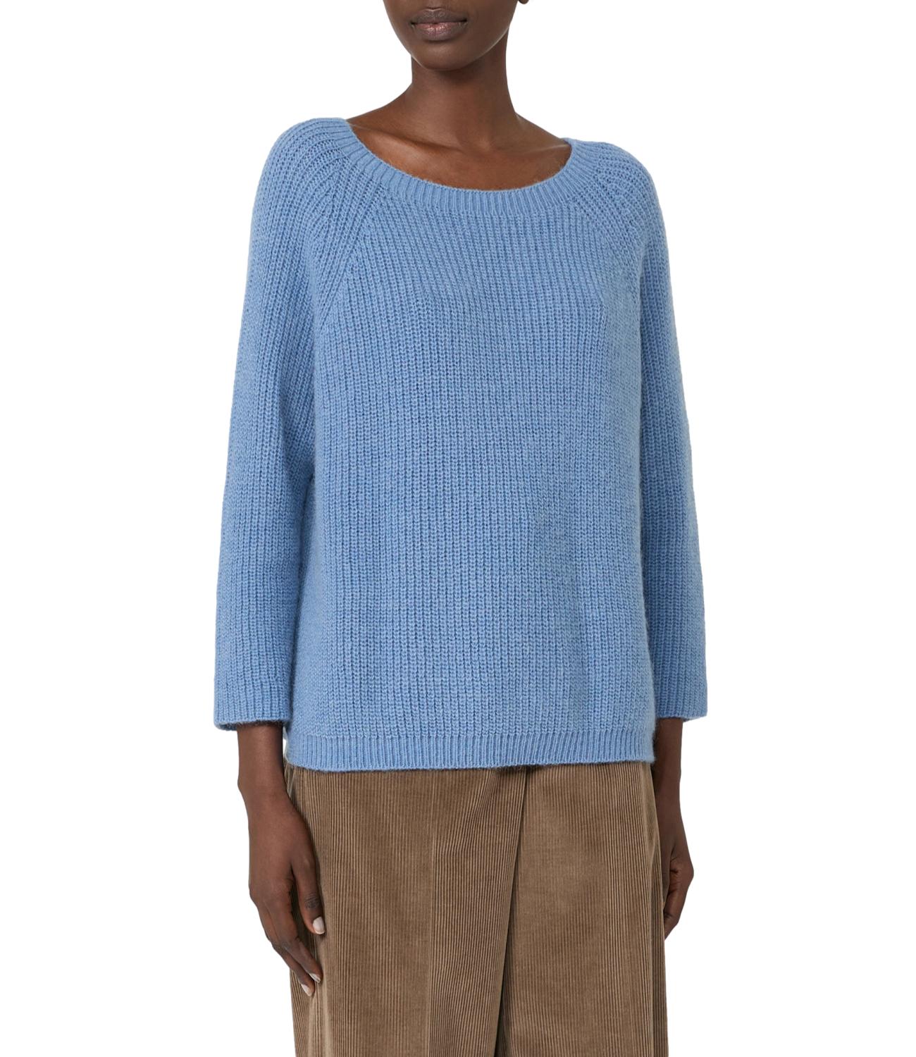 Max Mara Weekend Maglia Wkdxeno Azzurro Donna