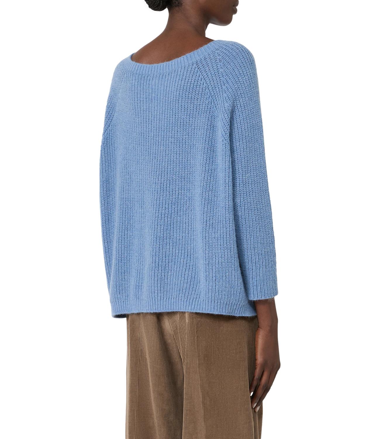 Max Mara Weekend Maglia Wkdxeno Azzurro Donna