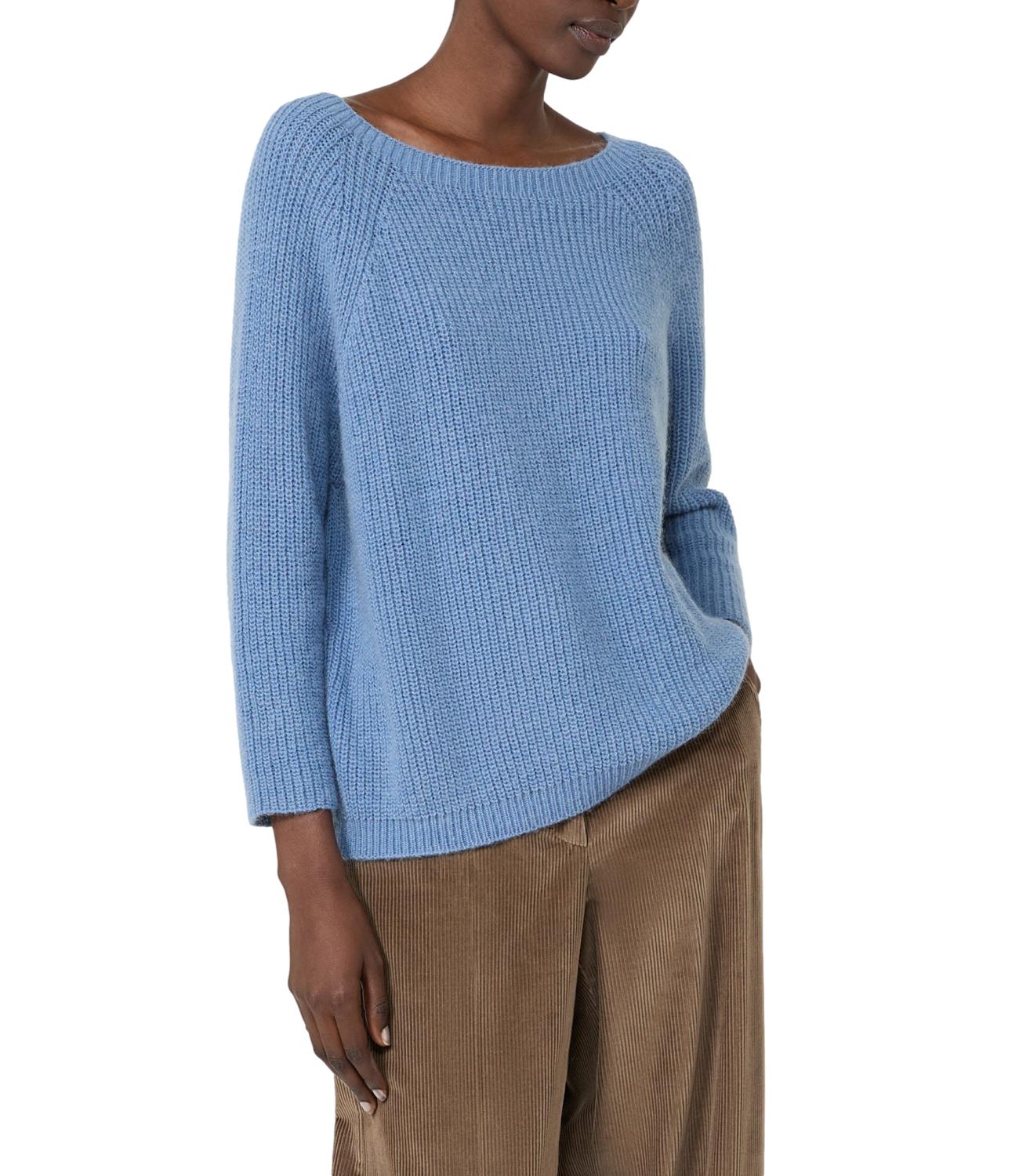 Max Mara Weekend Maglia Wkdxeno Azzurro Donna