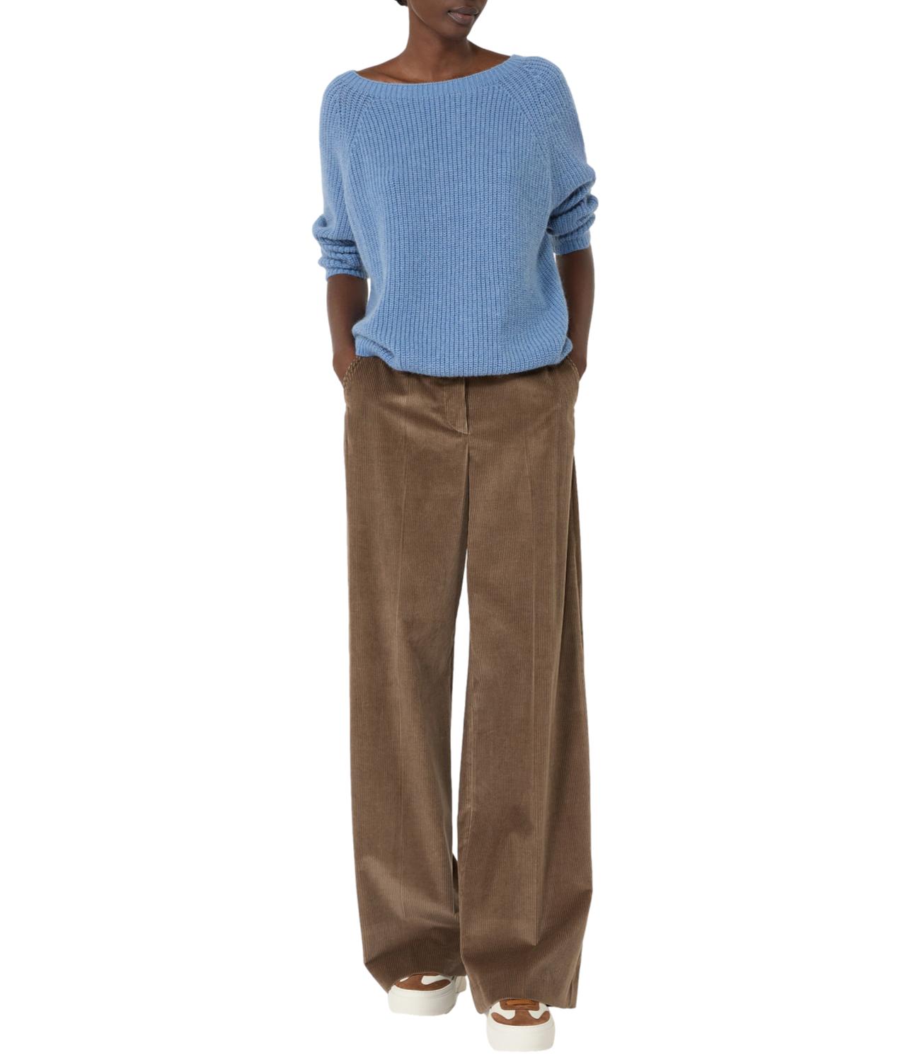 Max Mara Weekend Maglia Wkdxeno Azzurro Donna