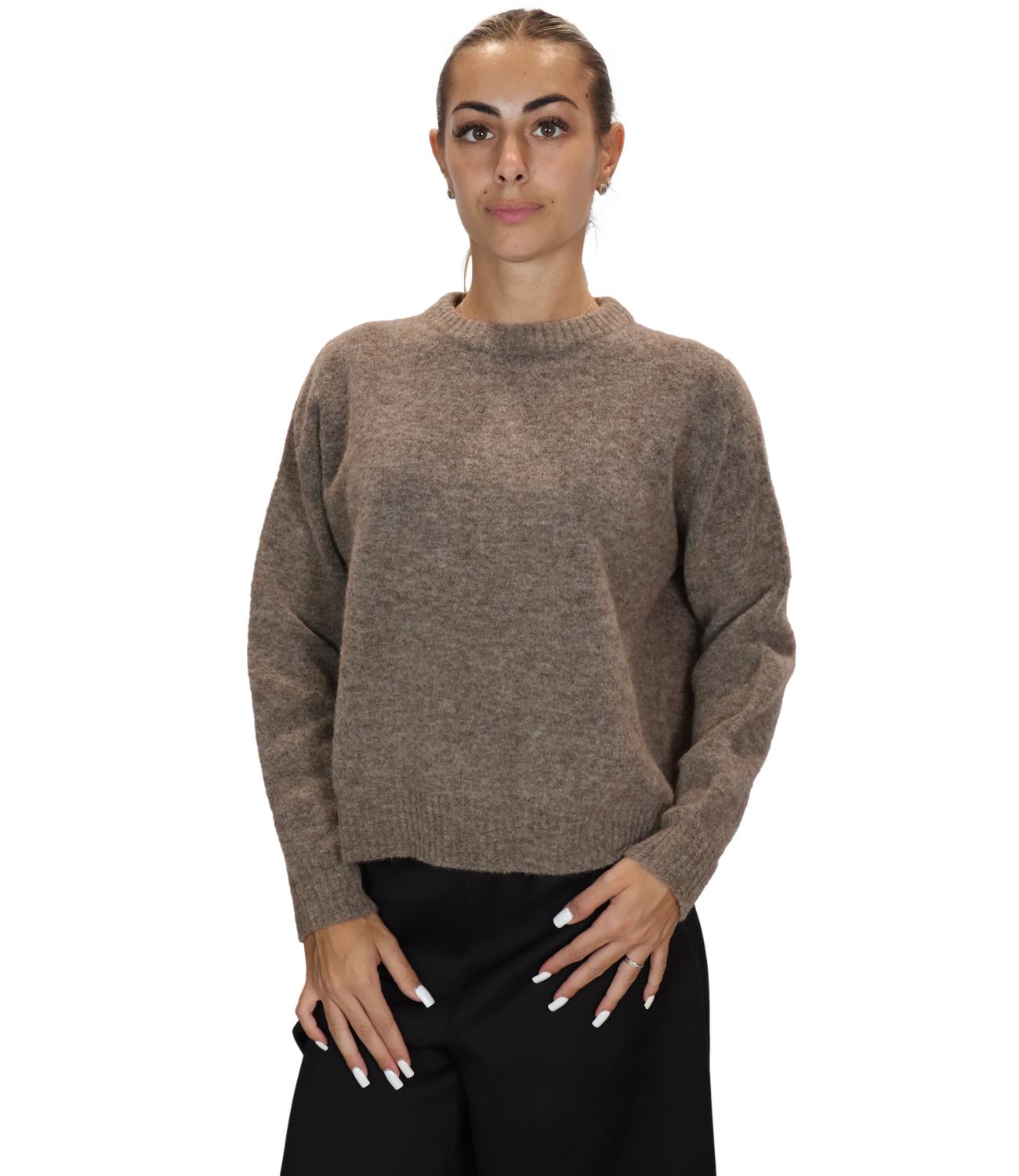 Max Mara Weekend Maglia Wkdtuono Nocciola Donna
