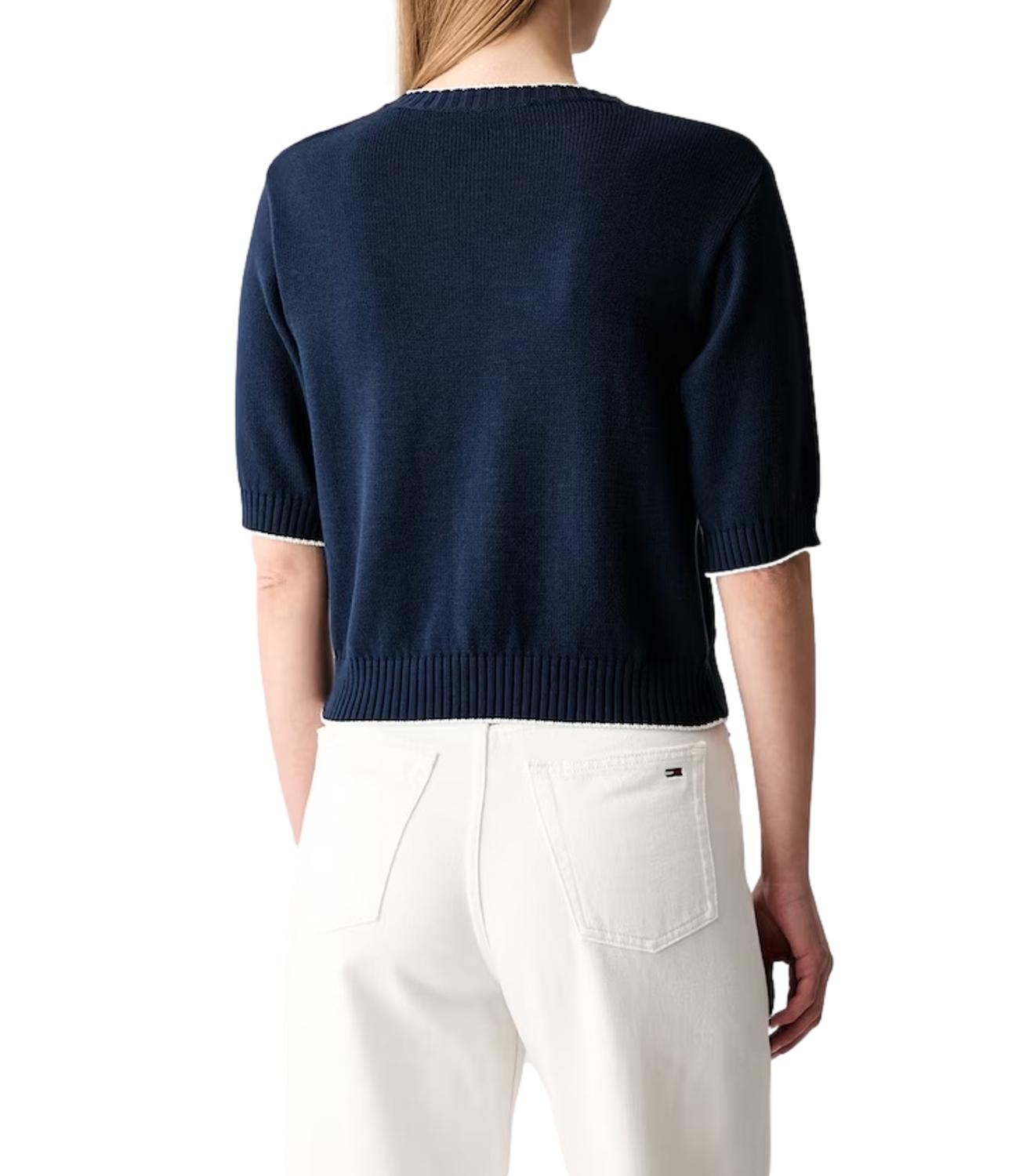 Max Mara Weekend Maglia Wkdfiacre Avio Donna