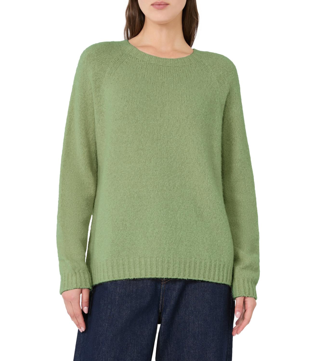 Max Mara Weekend Maglia Wkdghiacci Verde Donna