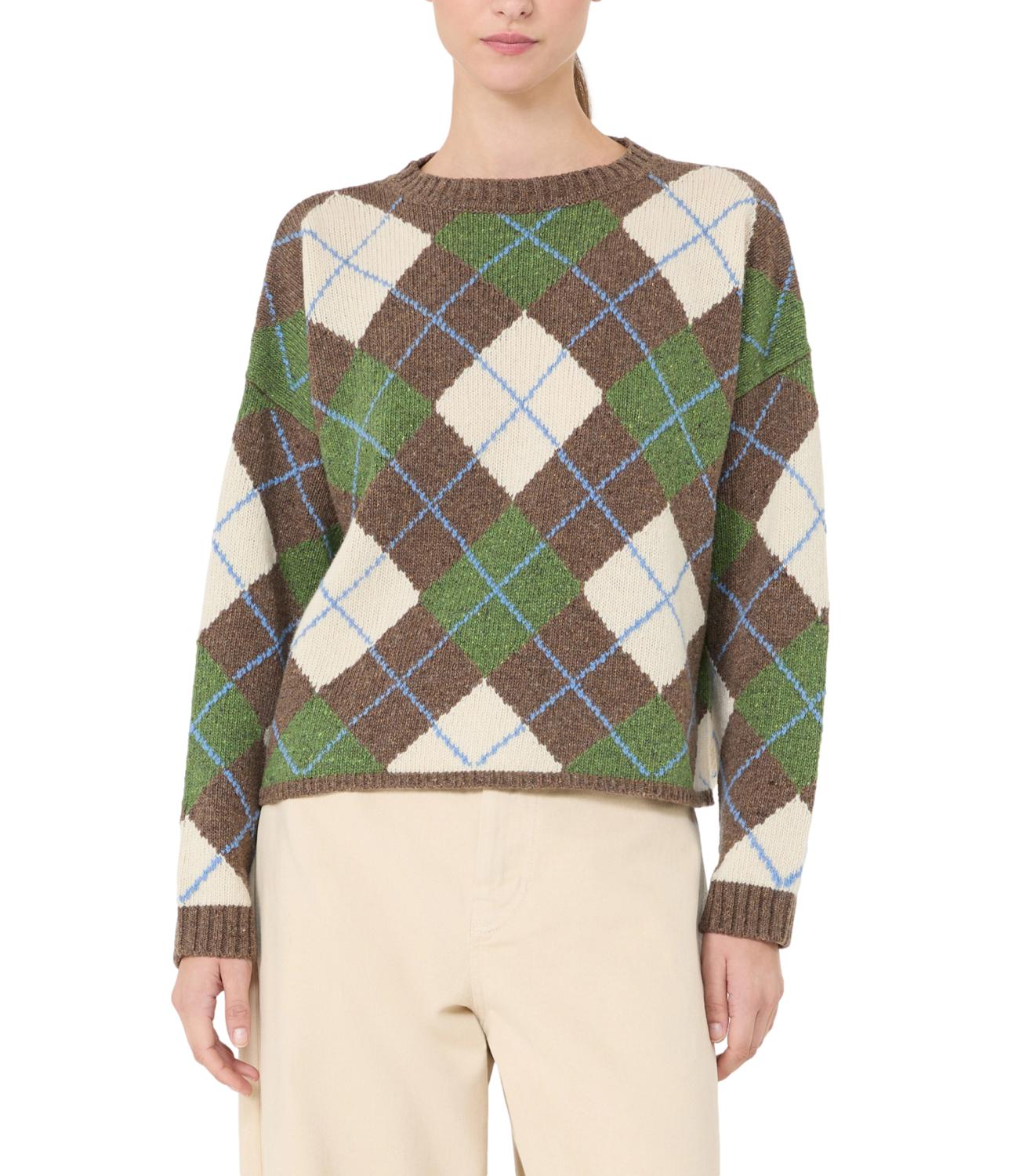 Max Mara Weekend Maglia Wkdvasaio Marron Glacè Donna