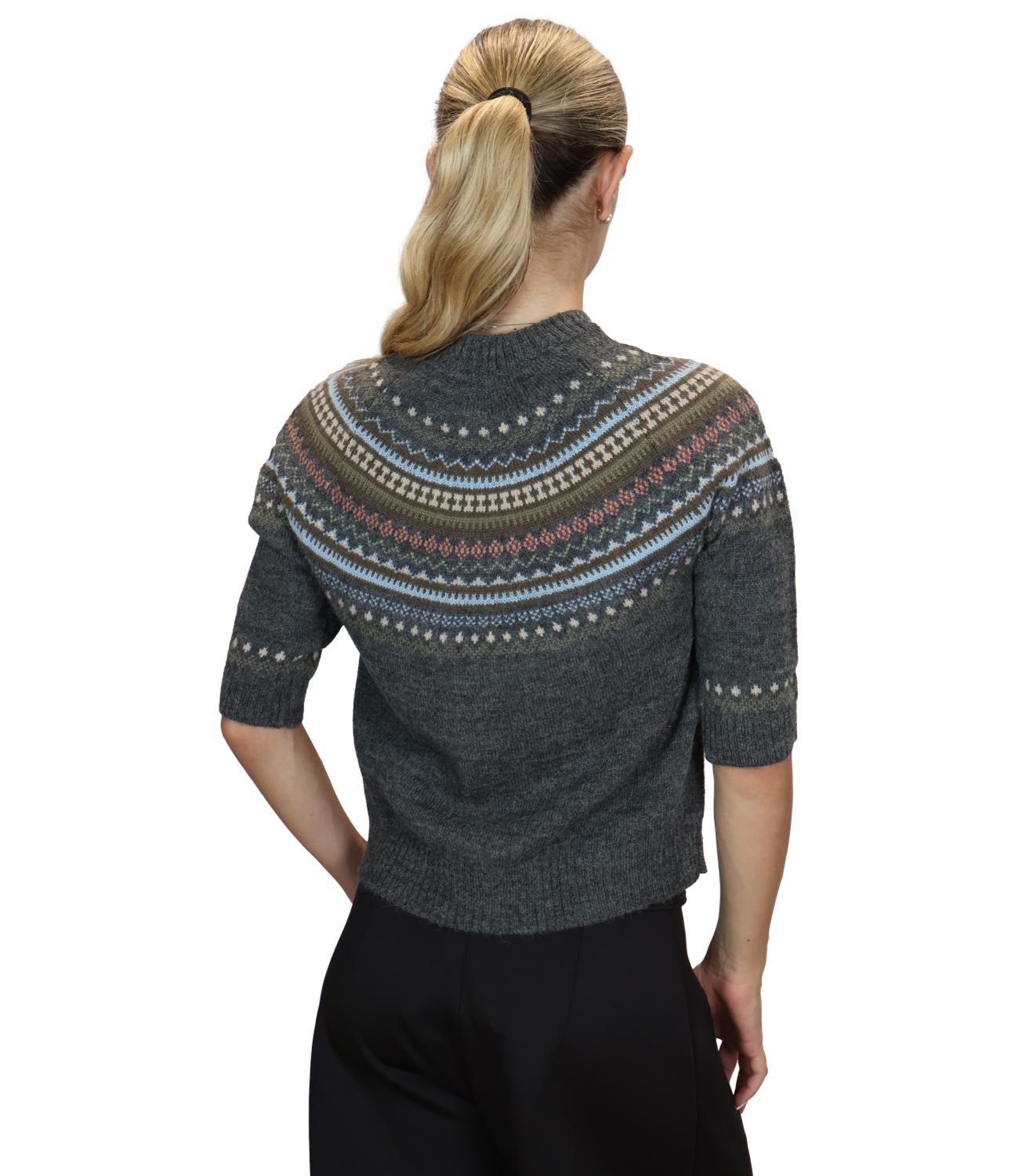 MAX MARA WEEKEND maglia Wkdgallo grigio medio donna