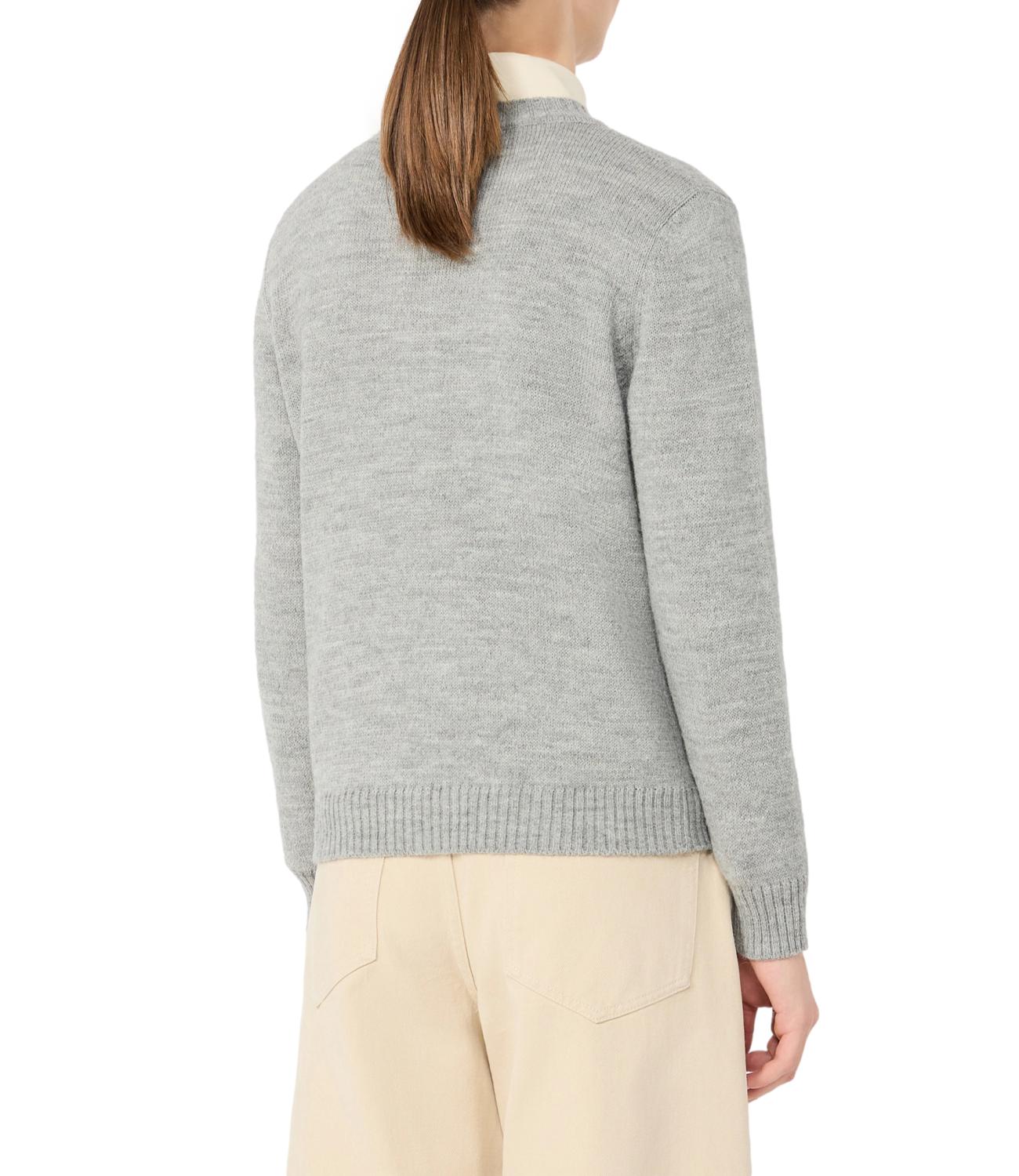 Max Mara Weekend Maglia Wkdnitra Grigio Chiaro Donna