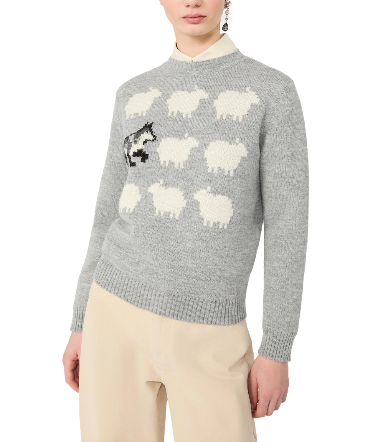 Max Mara Weekend Maglia Wkdnitra Grigio Chiaro Donna