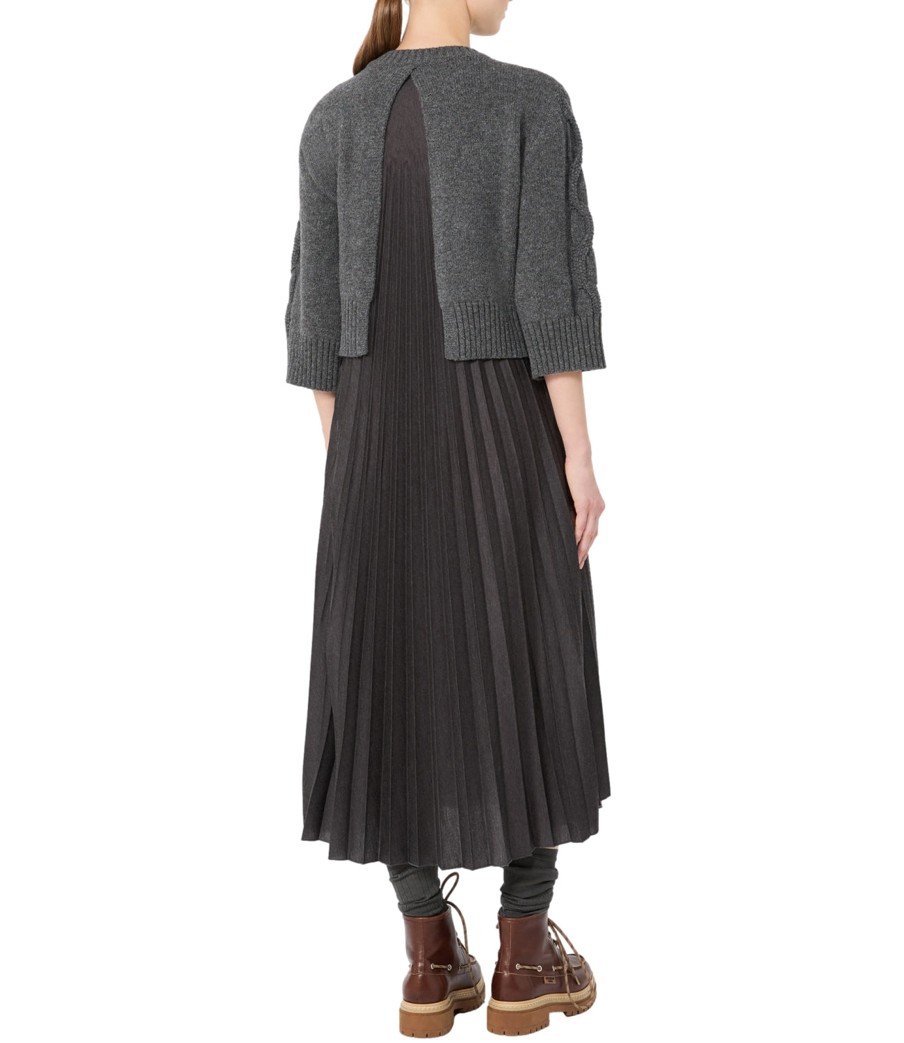 Max Mara Weekend Abito Wkdcalco Antracite Melange Donna