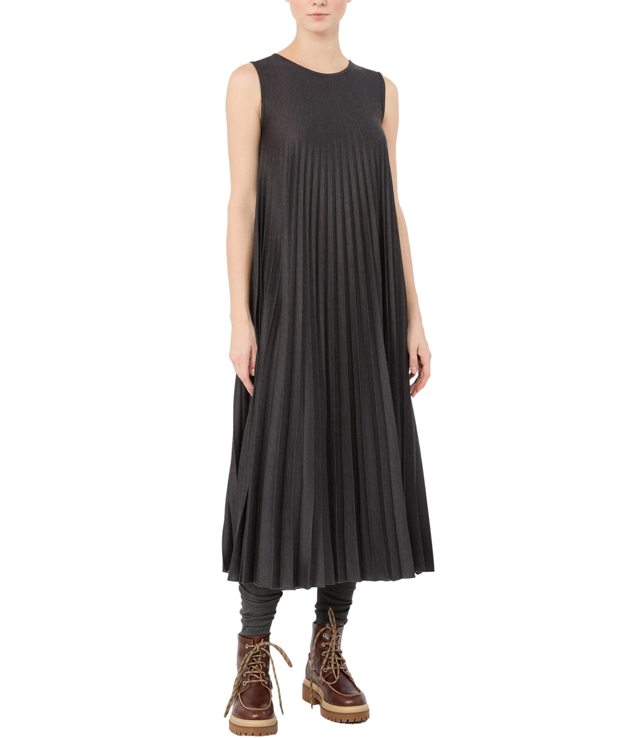 Max Mara Weekend Abito Wkdcalco Antracite Melange Donna