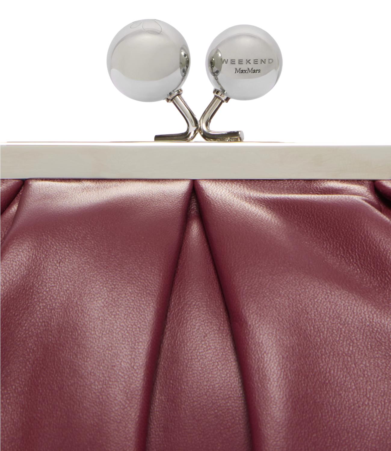 Max Mara Weekend Pasticcino Bag Small "Prati" Rubino Donna