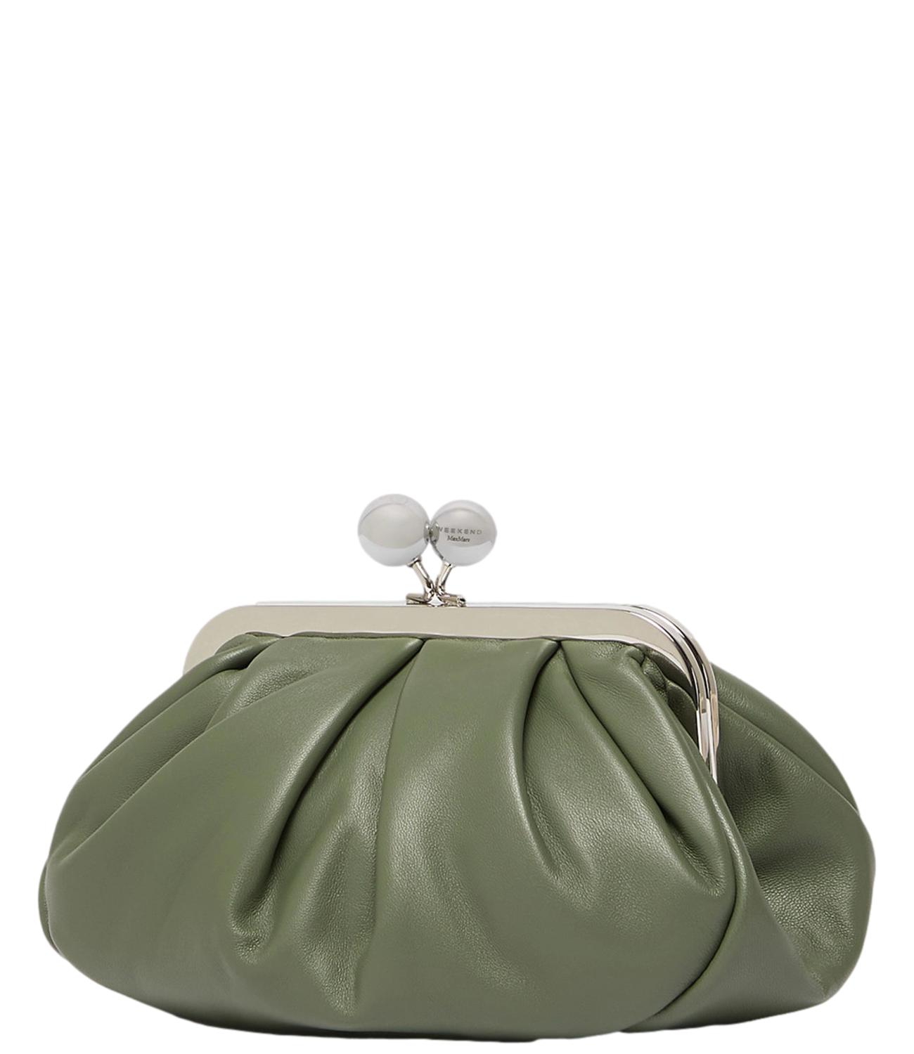 Max Mara Weekend Pasticcino Bag Small "Prati" Verde Salvia Donna