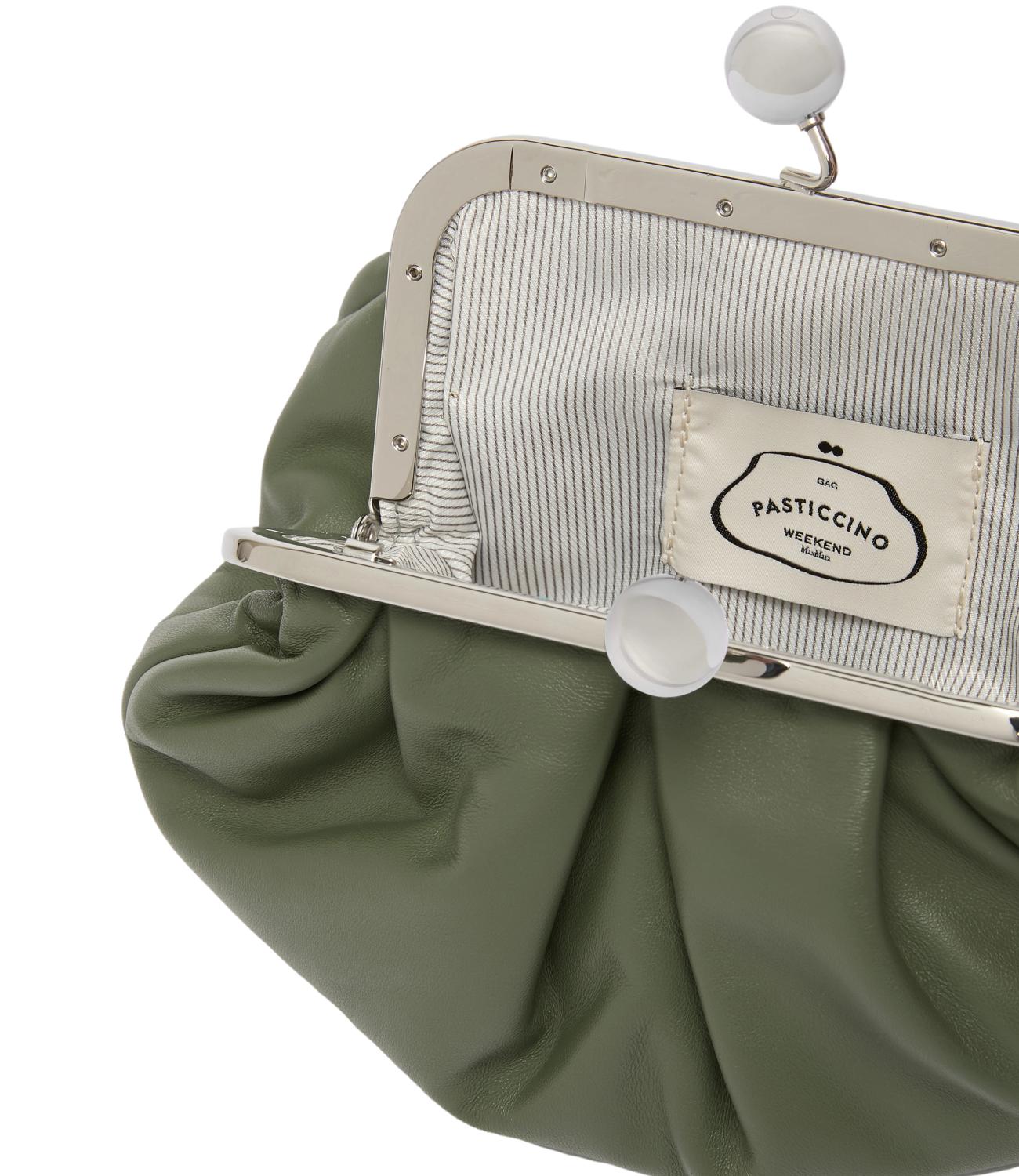 Max Mara Weekend Pasticcino Bag Small "Prati" Verde Salvia Donna