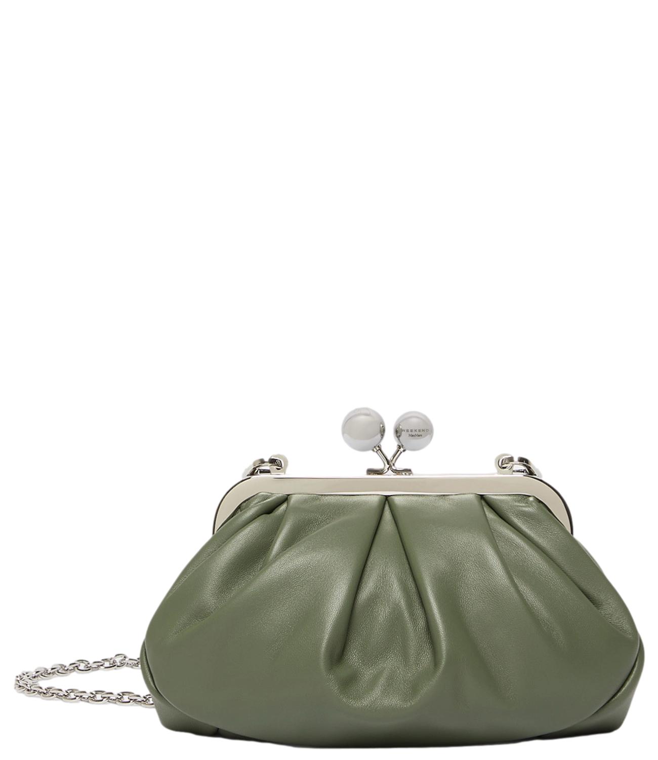 Max Mara Weekend Pasticcino Bag Small "Prati" Verde Salvia Donna
