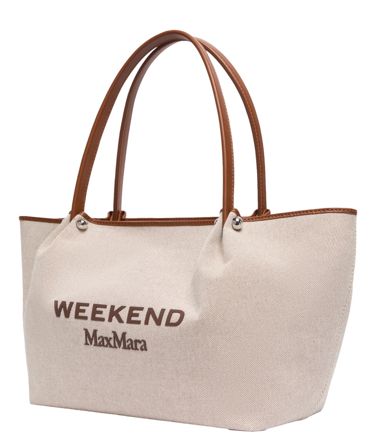 Max Mara Weekend Borsa Wkagetto Cuoio Donna