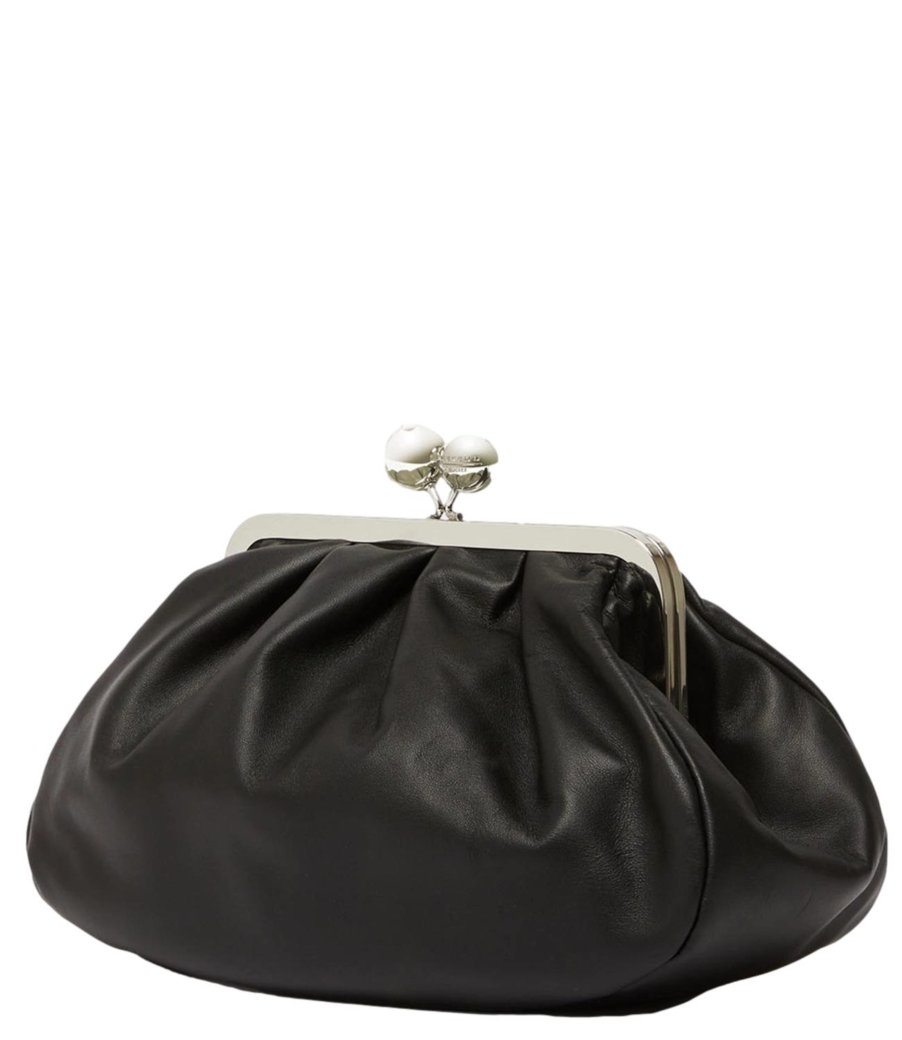 Max Mara Weekend Pasticcino Bag Media "Cubico" Nero Donna