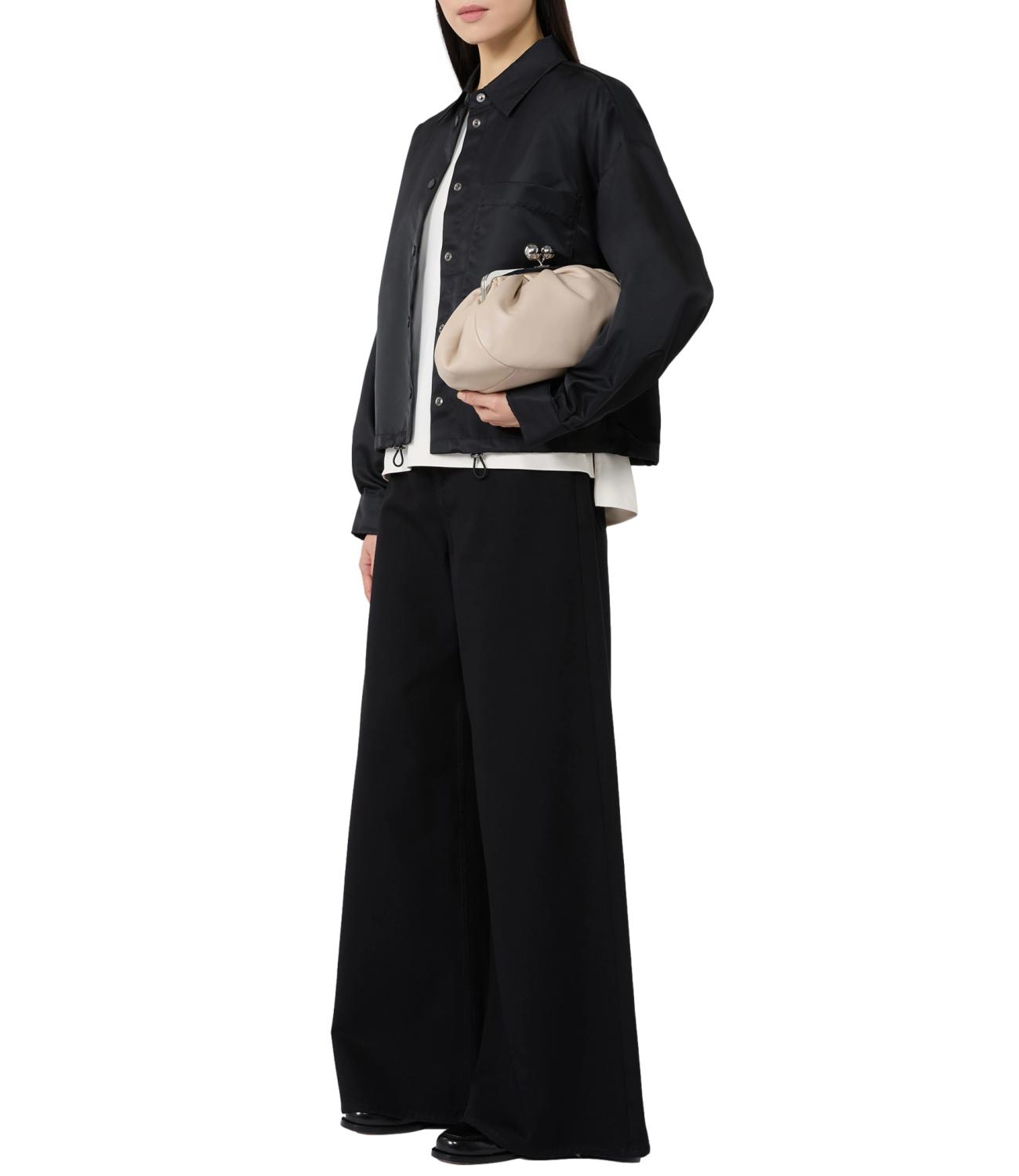 Max Mara Weekend Pasticcino Bag Media "Cubico" Naturale Donna